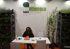 Annachiara de Nicolo representing Vivai Denicolo's plants.